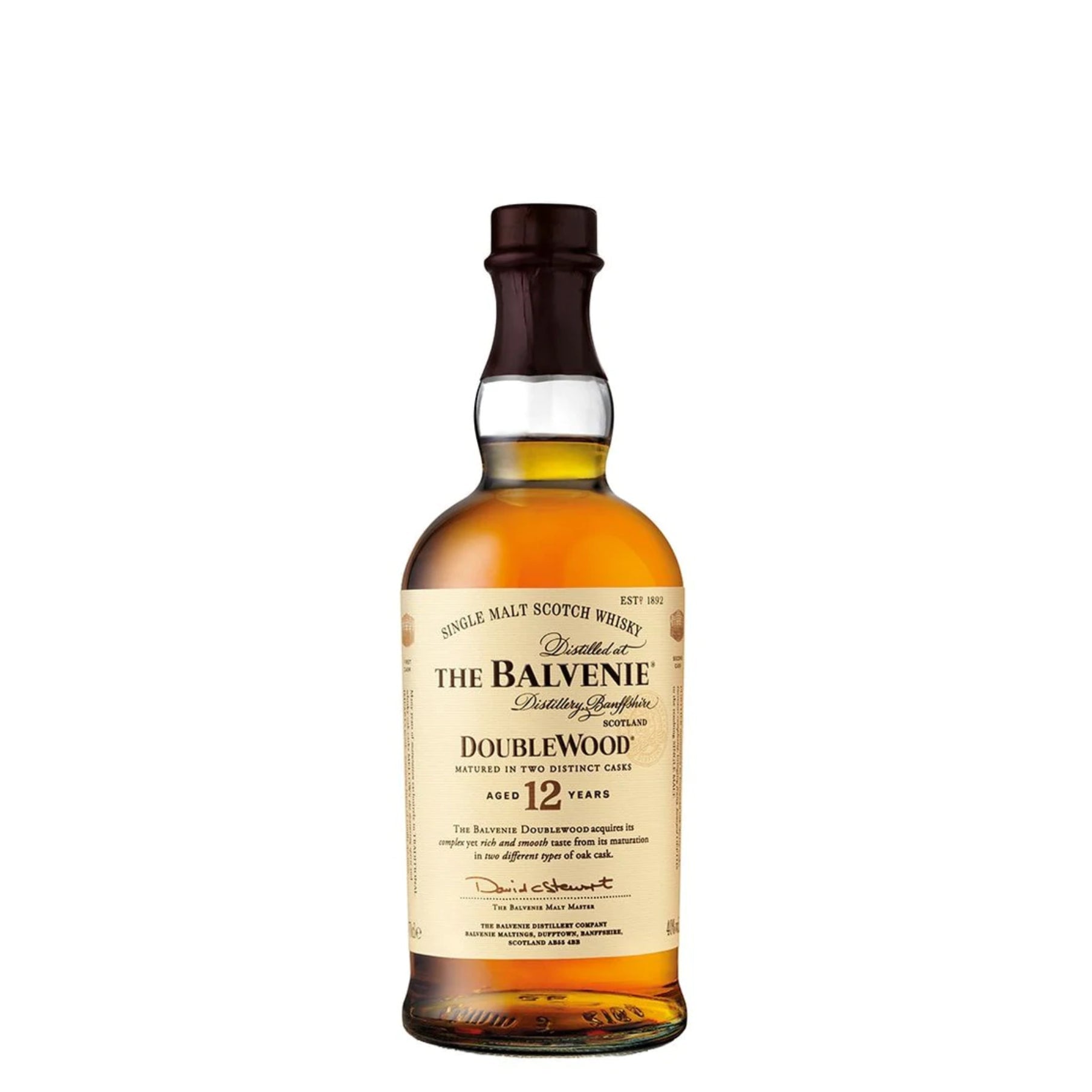 The Balvenie 12 Yr Doublewood Whisky 750ml