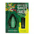 Sauza Hortinos Plata Tequila W/Two Shot Glasses 750ml