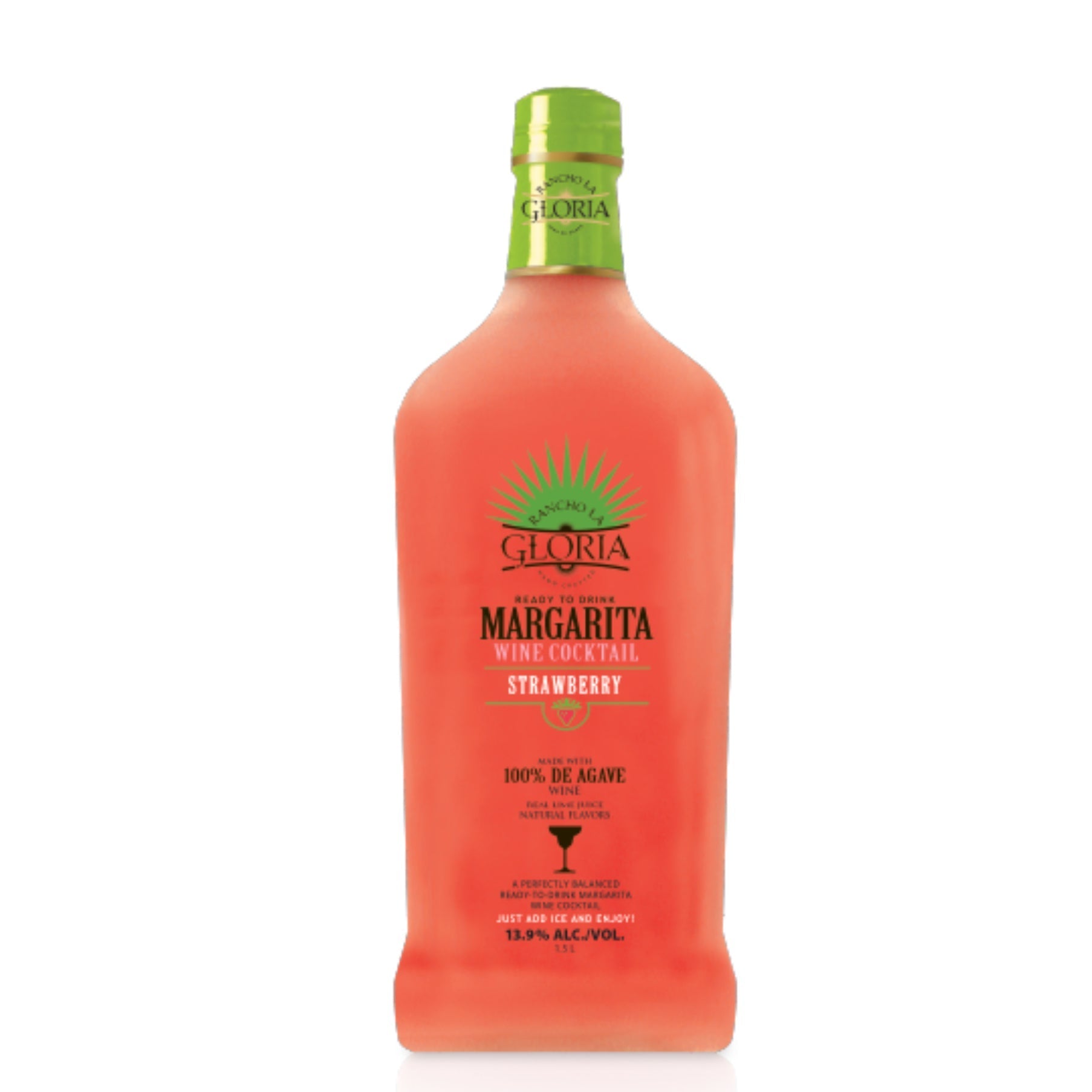 Rancho La Gloria Margarita Strawberry Wine Cocktail 1.5l
