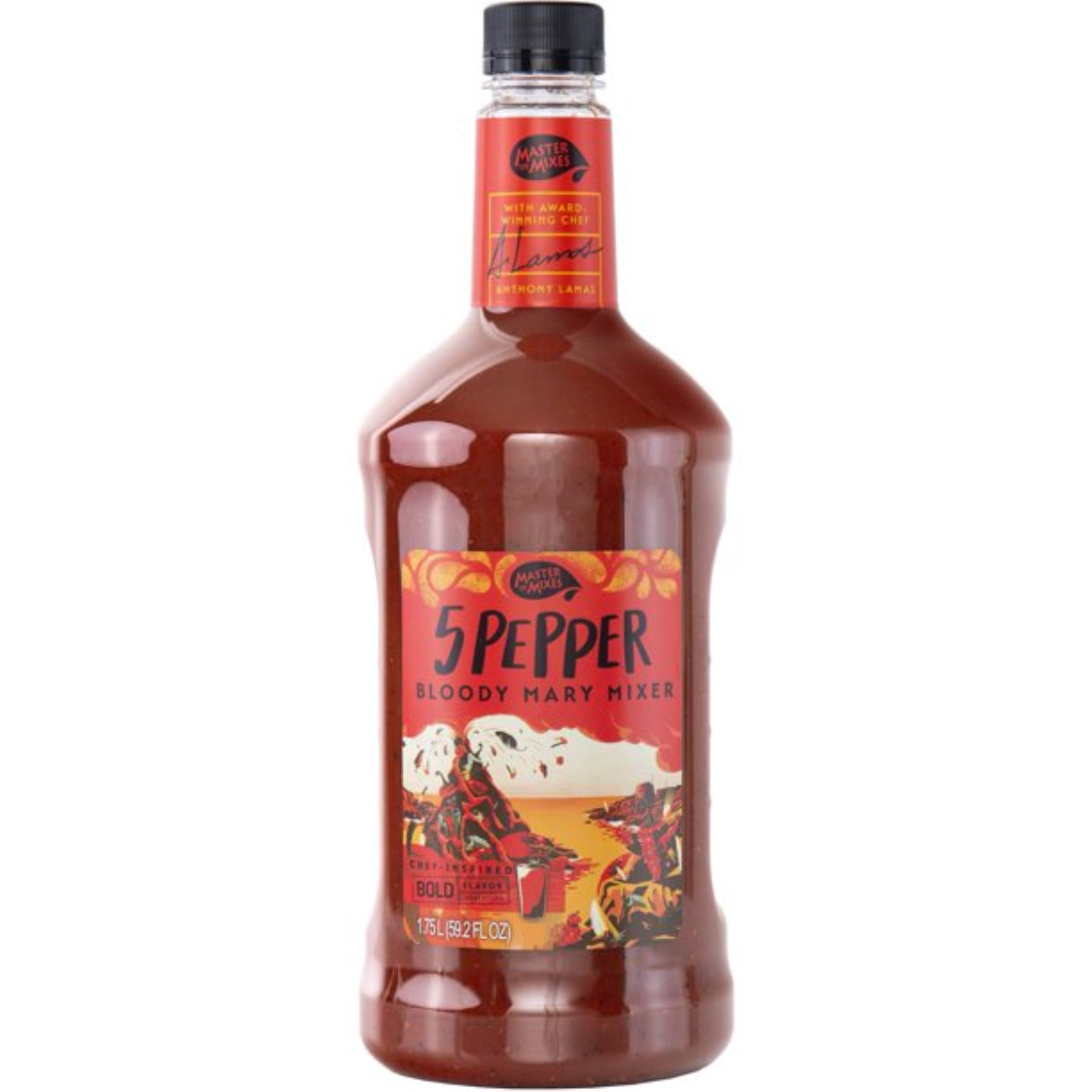 Master Of Mixes 5 Pepper Bloody Mary Mix 1.75L