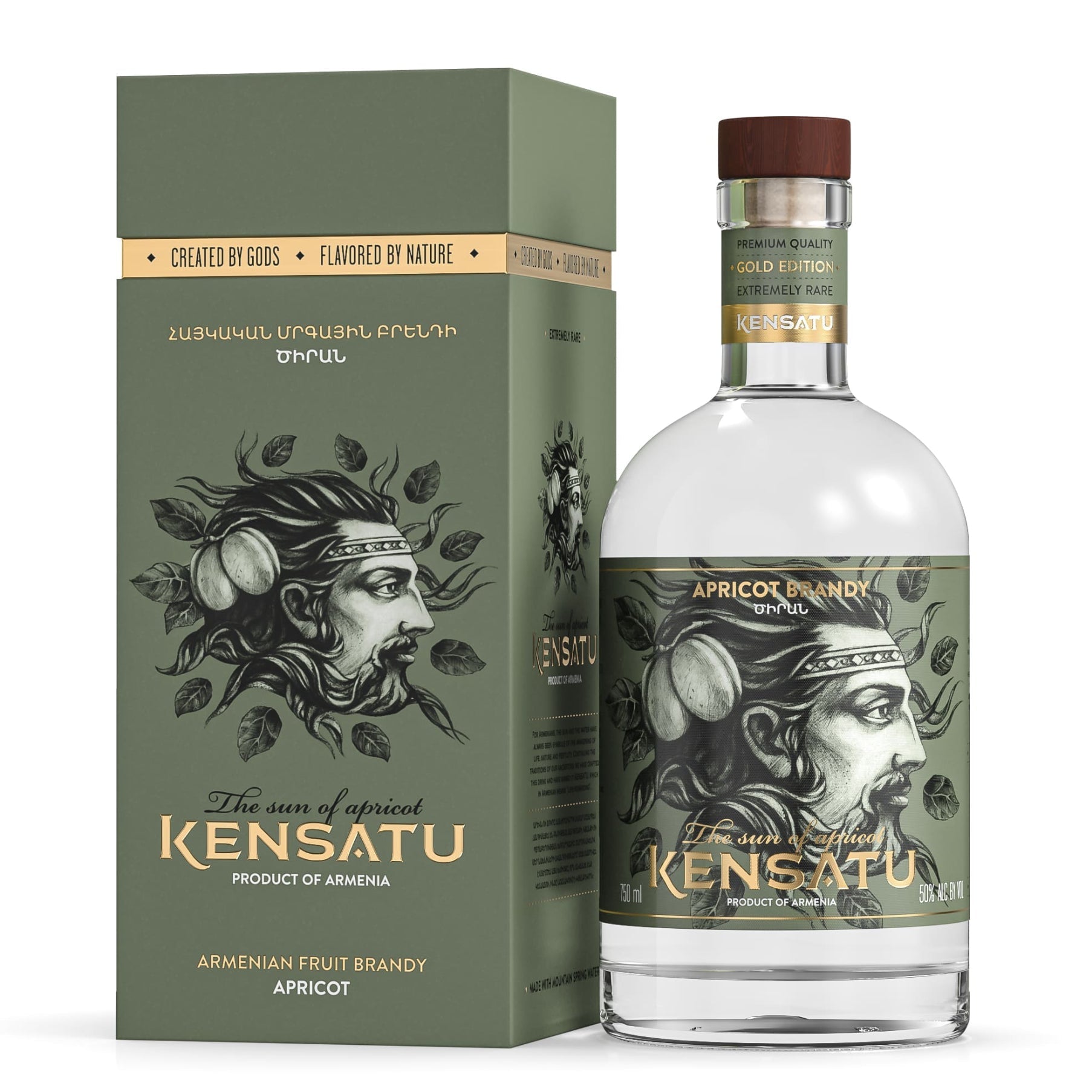 Kensatu Apricot Brandy 750ml
