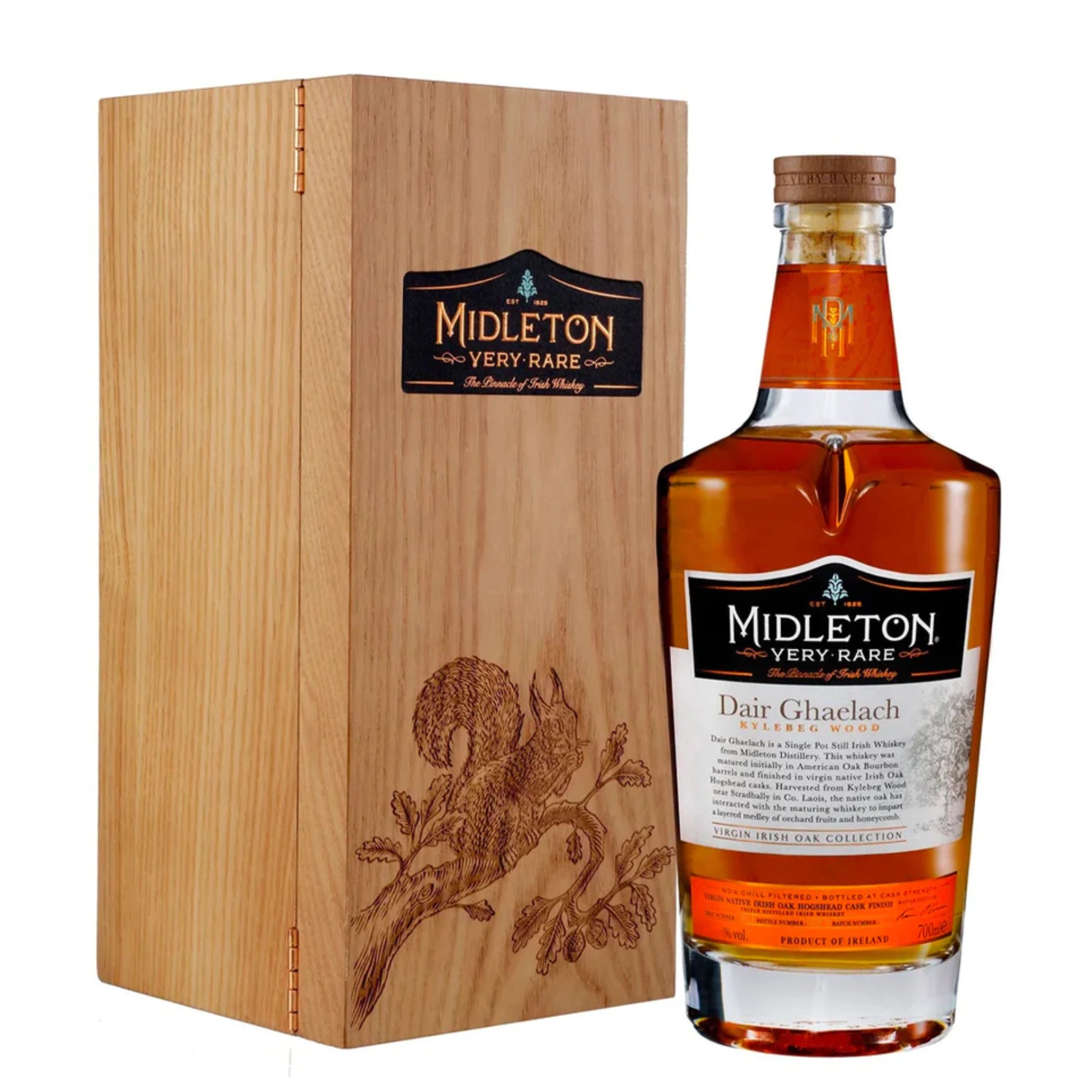 Midleton Very Rare Dair Ghaelach Kylebeg Wood No.1 111.2 Proof Irish Whiskey 700ml