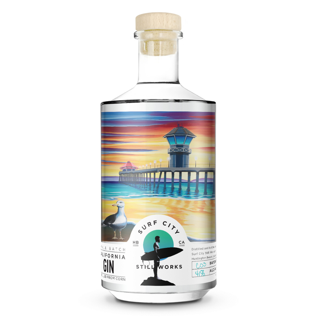 Surf City Still Works California Gin Small Batch 84