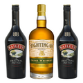 The Fighting 69th Irish Whiskey & Bailey’s Original Irish Cream Liqueur 3 Bottle Bundle