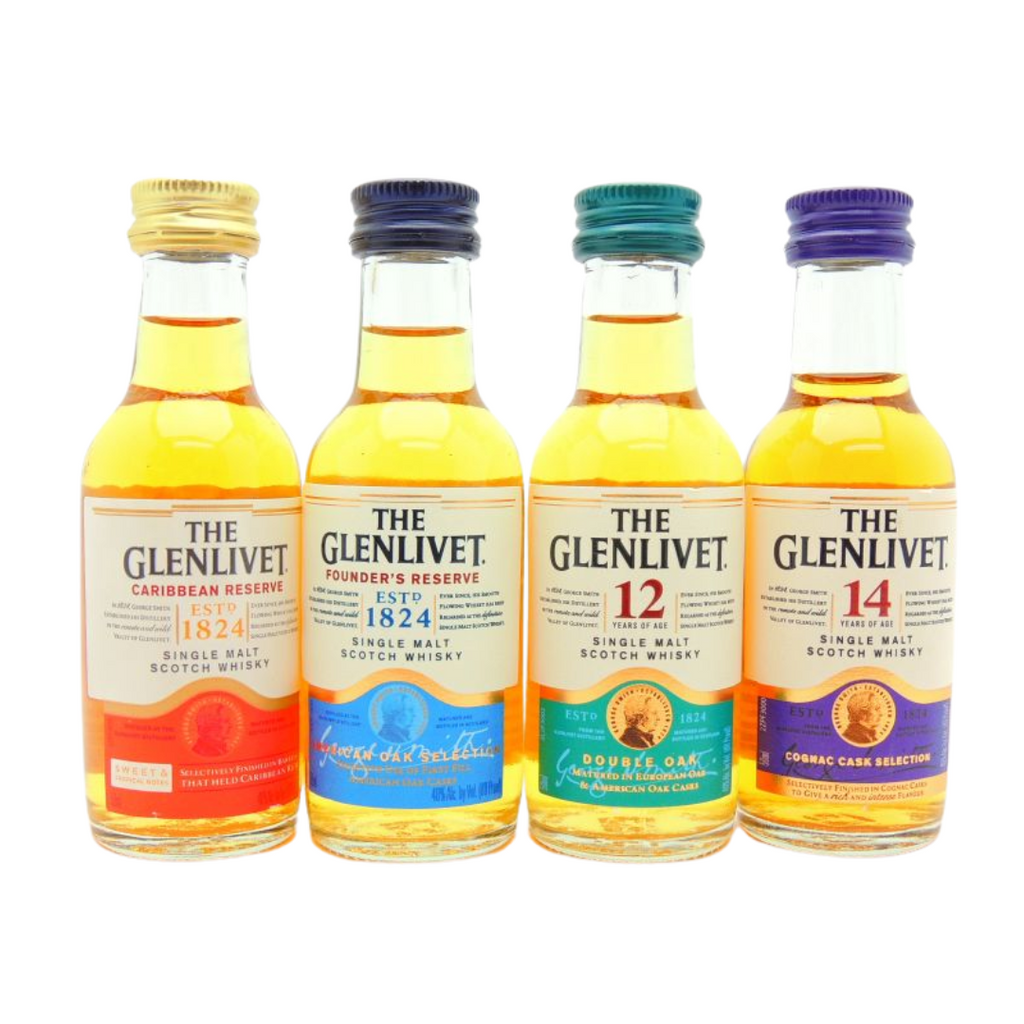 The Glenlivet Scotch Sampler Gift Box 4x50ml