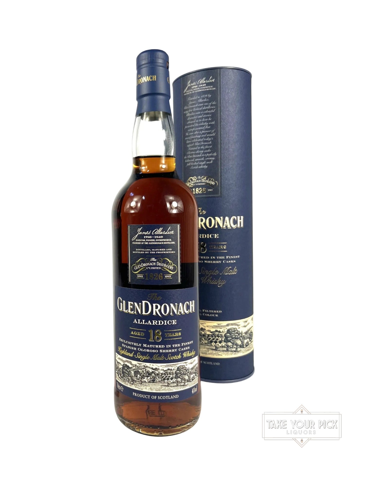 The Glendronach Allardice 18 Years 2017 (700ml) - 92 Proof