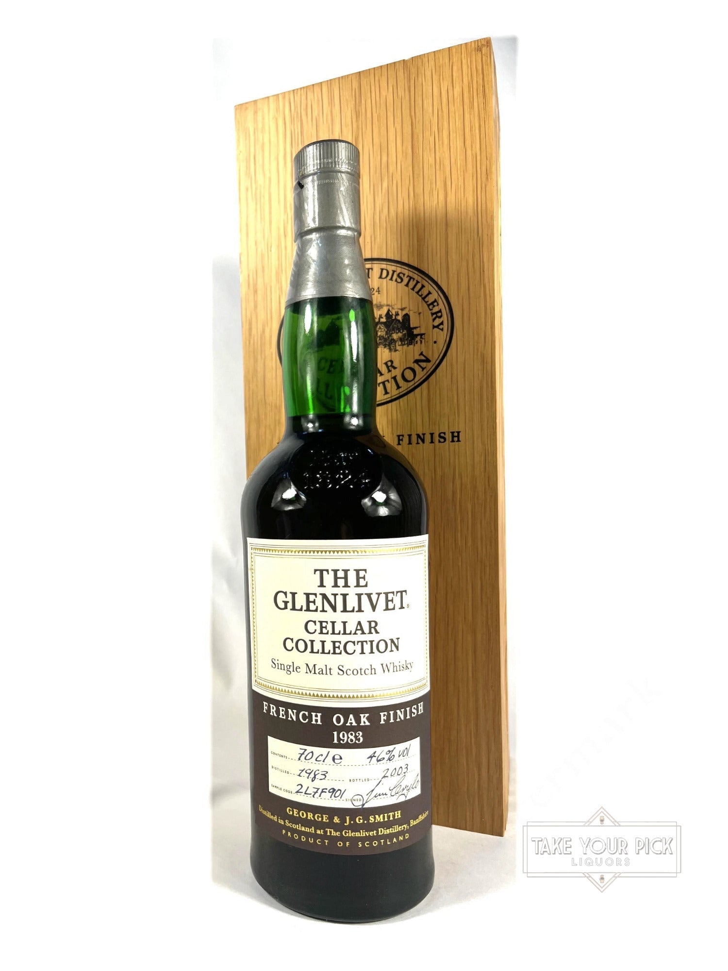 The Glenlivet Cellar Collection French Oak Finish 1983–2003 - 92 Proof