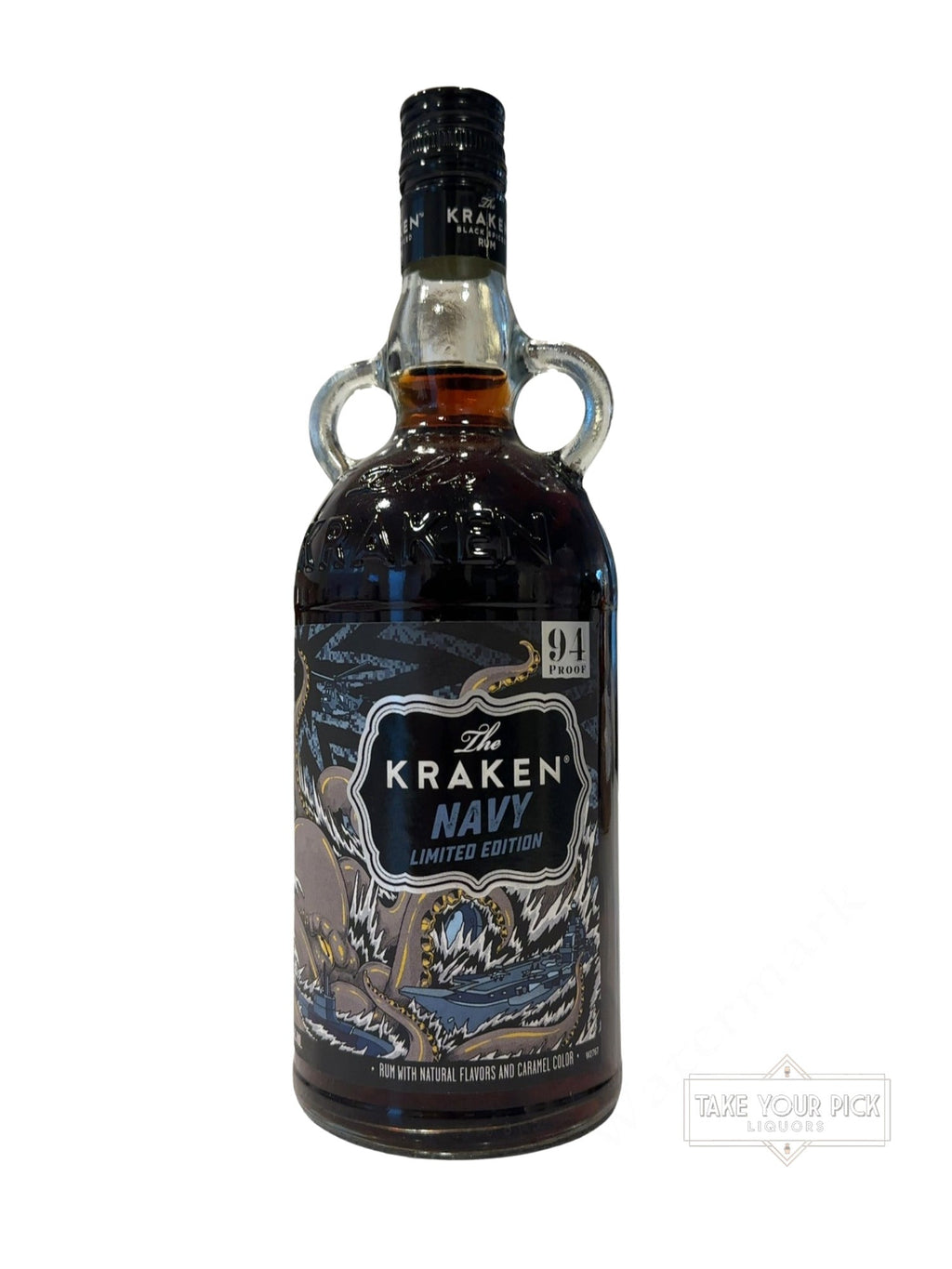The Kraken Navy Limited Edition 94 Proof
