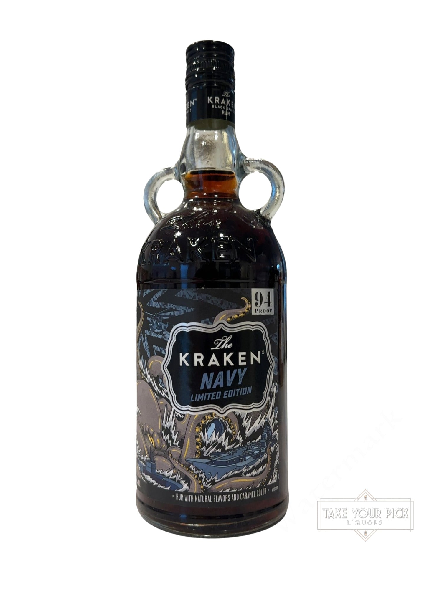 The Kraken Navy Limited Edition 94 Proof