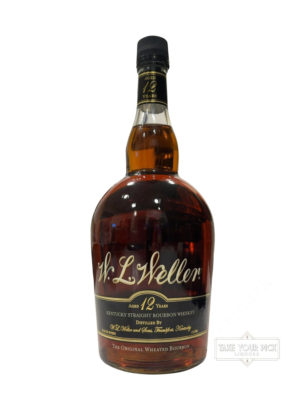 W.L. Weller and Sons, Frankfort, Kentucky W. L. Weller Aged 12 Years 90 Proof 1.75ml