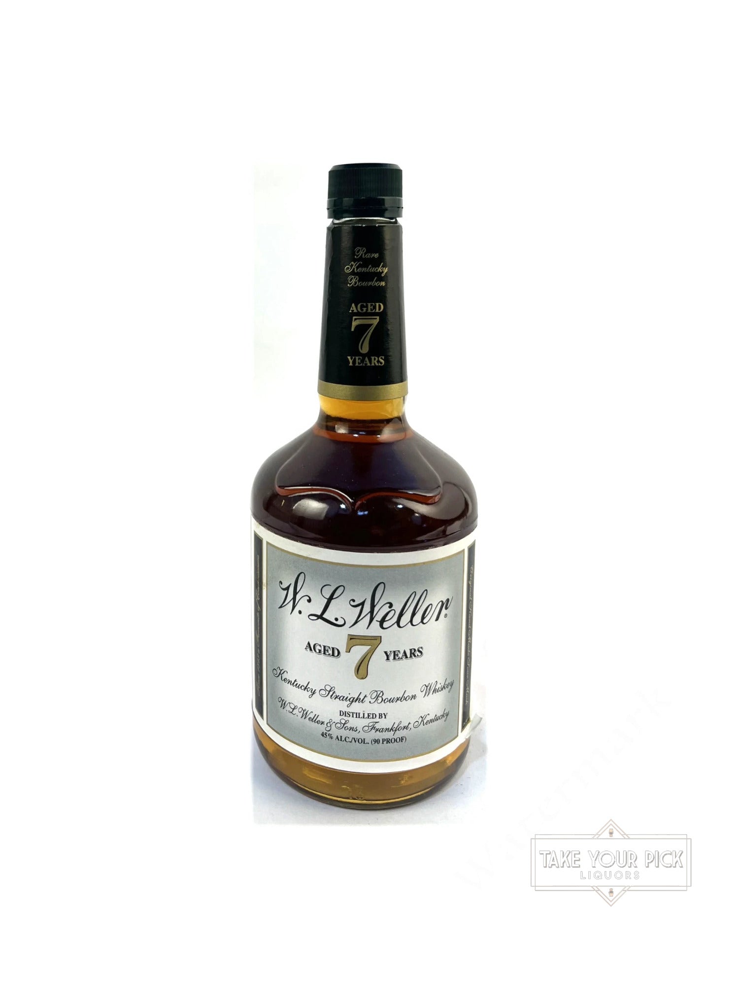 W. L. Weller 7-year Paper Label 2000 - 90 Proof
