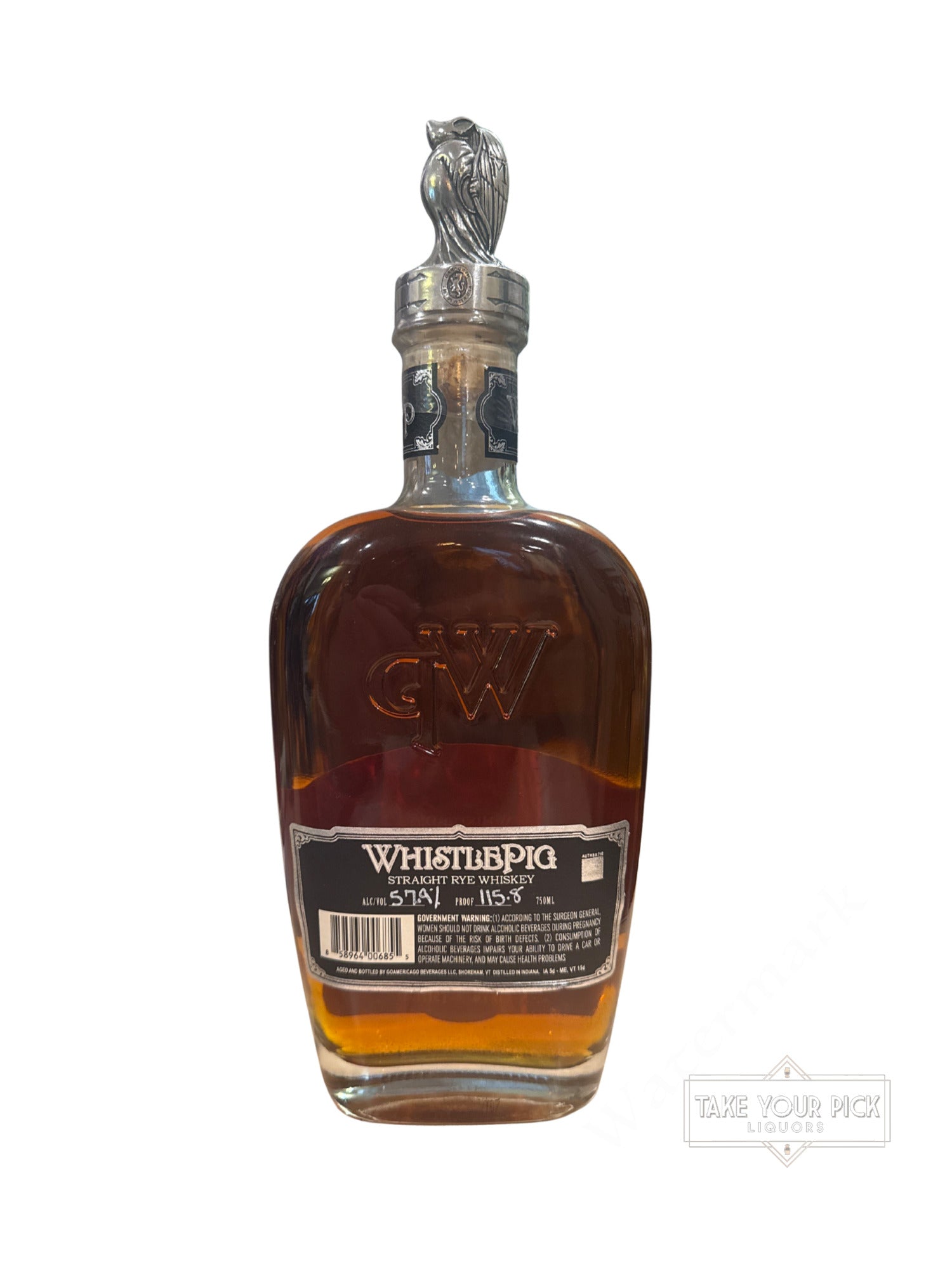 WhistlePig The Boss Hog The Spirit of Mauve Fifth Edition 115.8 Proof 750ml