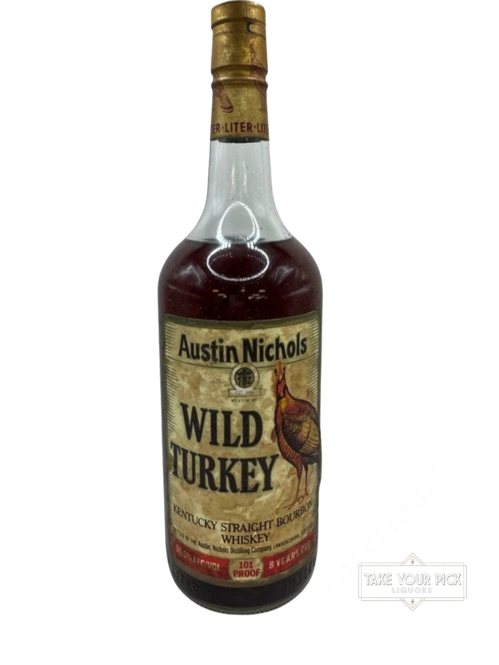 Wild Turkey 8/101 Liter 1991