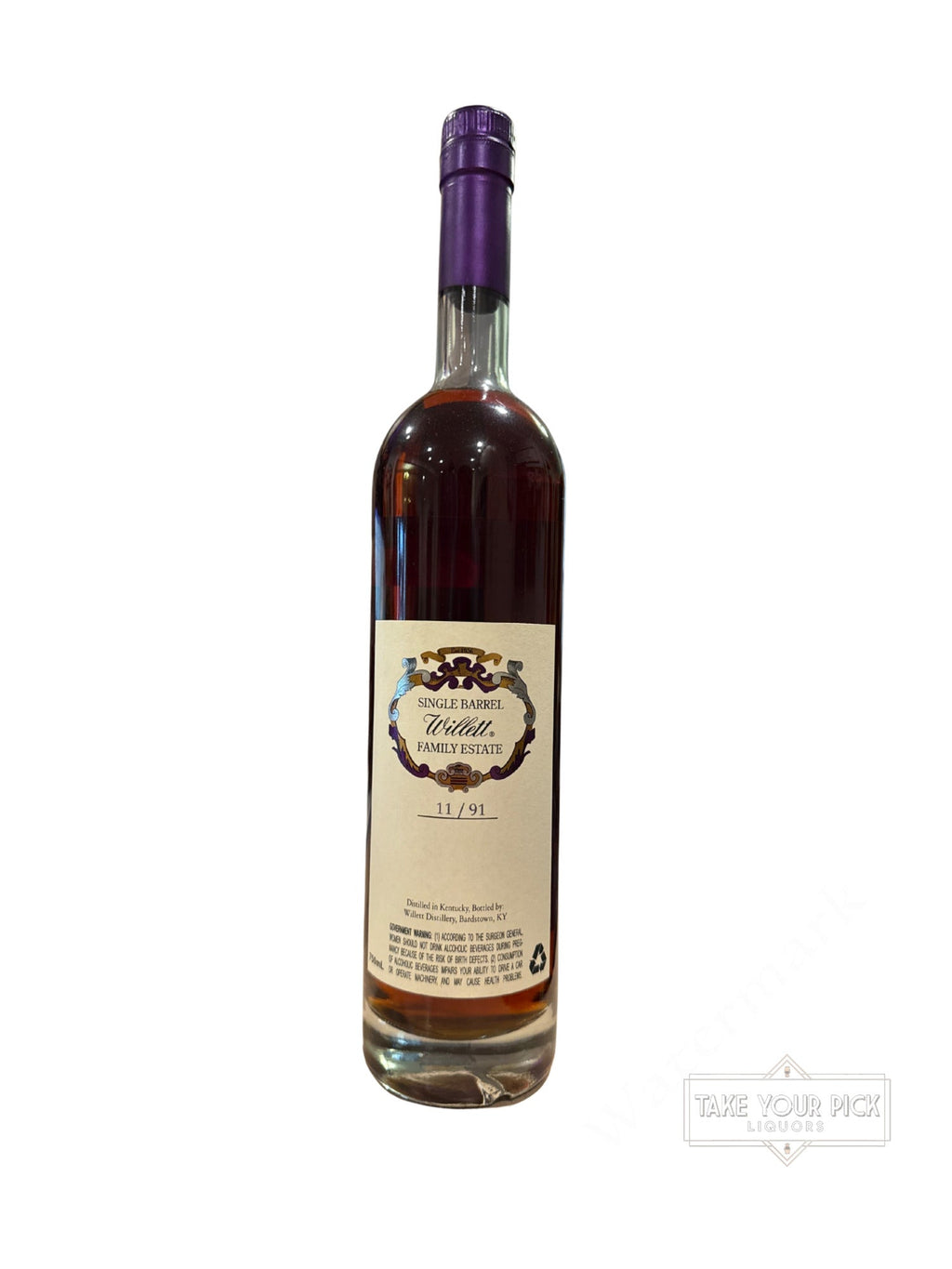 Willett Family Estate 17 Year Bourbon 115 Proof 750ml Batch Barrel 3623