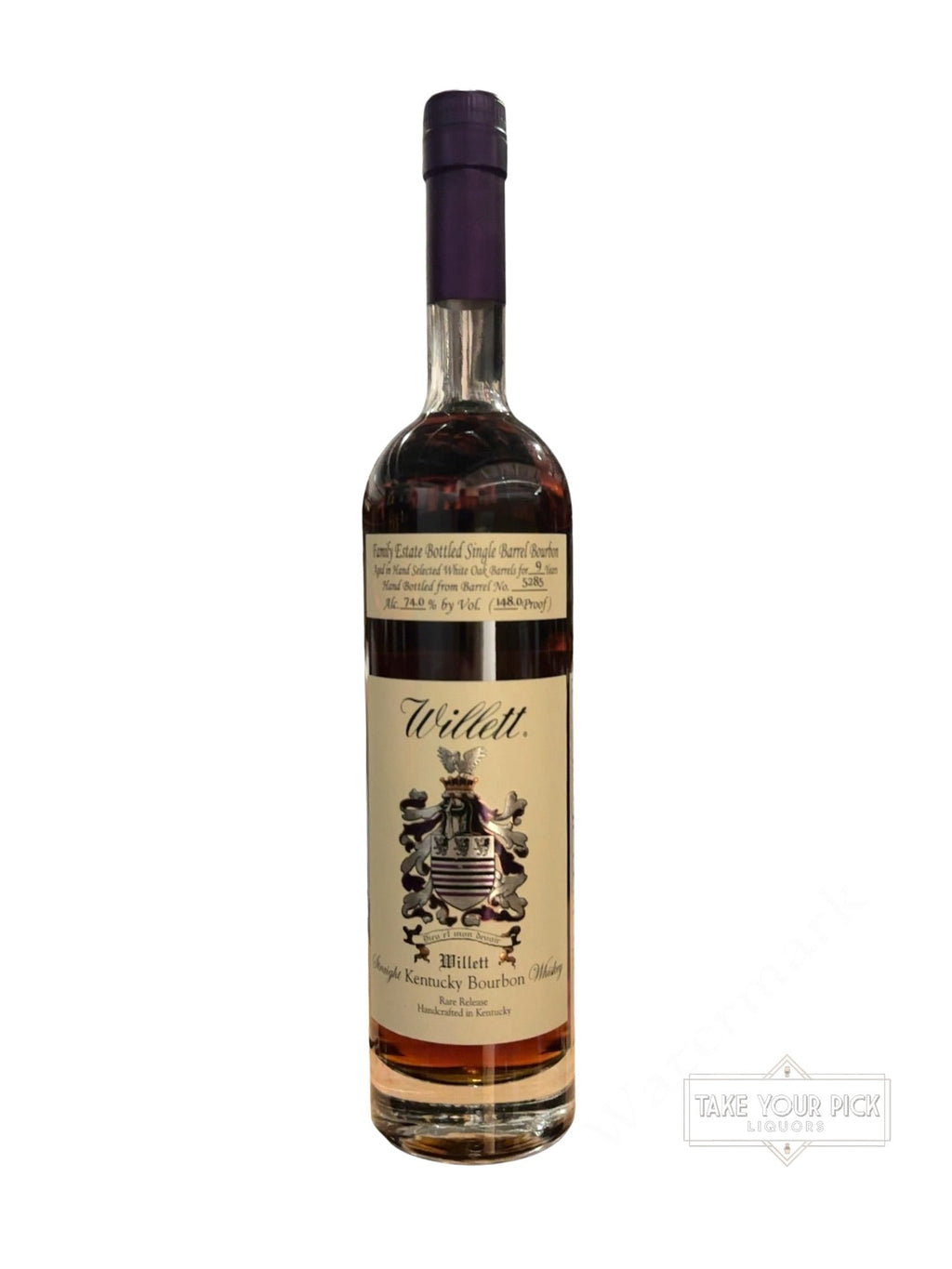 Willett Haz-matters Willett Jack Rose Dining Saloon Haz-matters Family Estate Bottled Single Barrel Bourbon 148.0 Proof