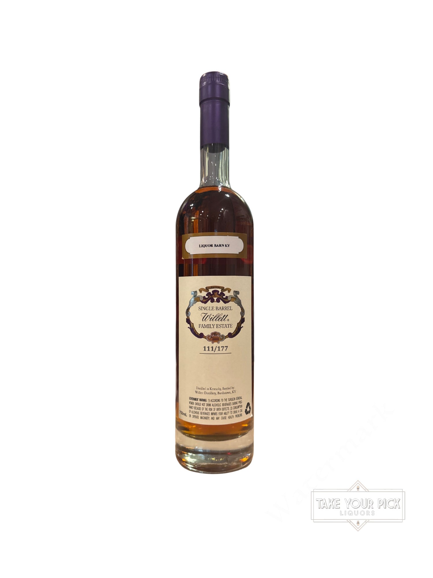 Willett Willet family estate 14 year bourbon 112.8 Proof 750ml