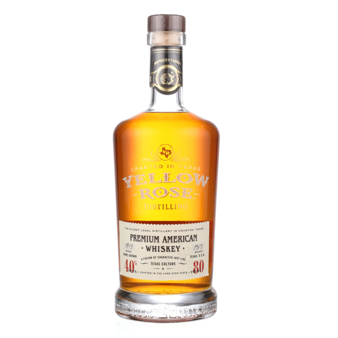 Yellow Rose Distilling Premium American Whiskey 80