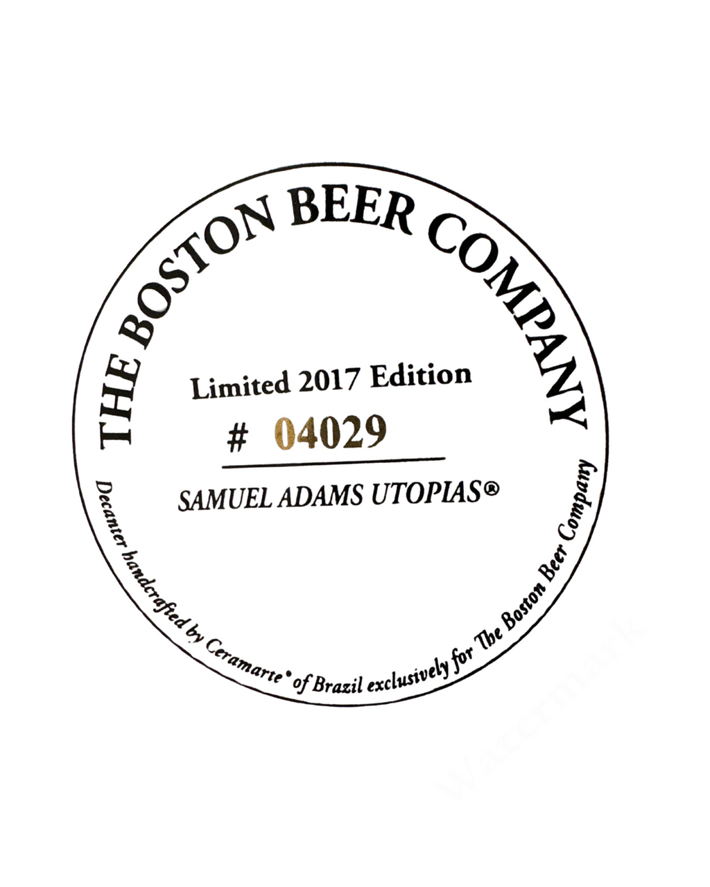 2017 Sam Adams 56 Proof