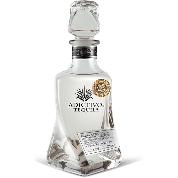 Adictivo Extra Añejo Cristalino Tequila 750ml Bottle
