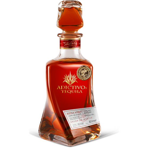 Adictivo Extra Añejo Tequila 750ml Bottle