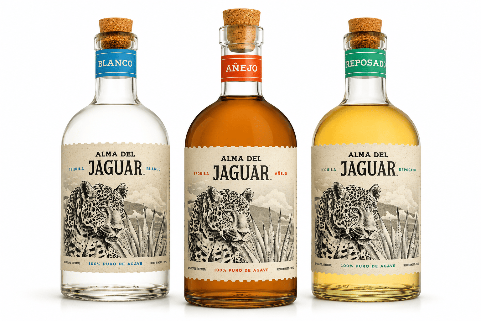 Alma Del Jaguar Tequila Bundle