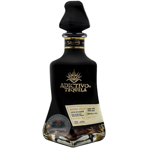 Adictivo Black Extra Añejo Tequila 750ml Bottle