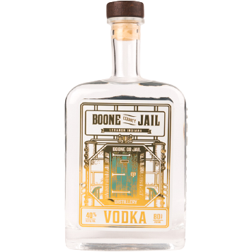 Boone County Jail Vodka 750 ml.