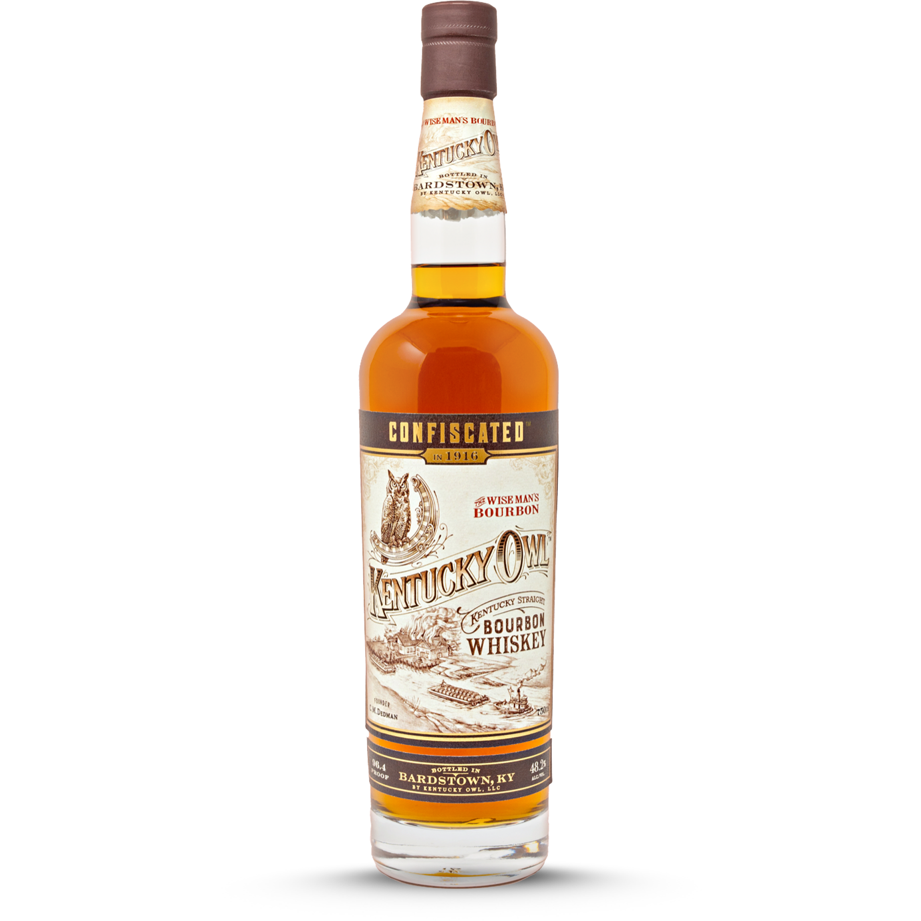 Kentucky Owl Confiscated Straight Bourbon Whiskey 96.4 Proof