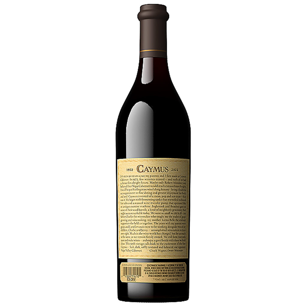 Caymus 50th Anniversary Napa Valley Cabernet Sauvignon 2022