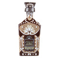 Chula Parranda Brown and White Talavera Ceramic Extra Añejo Tequila