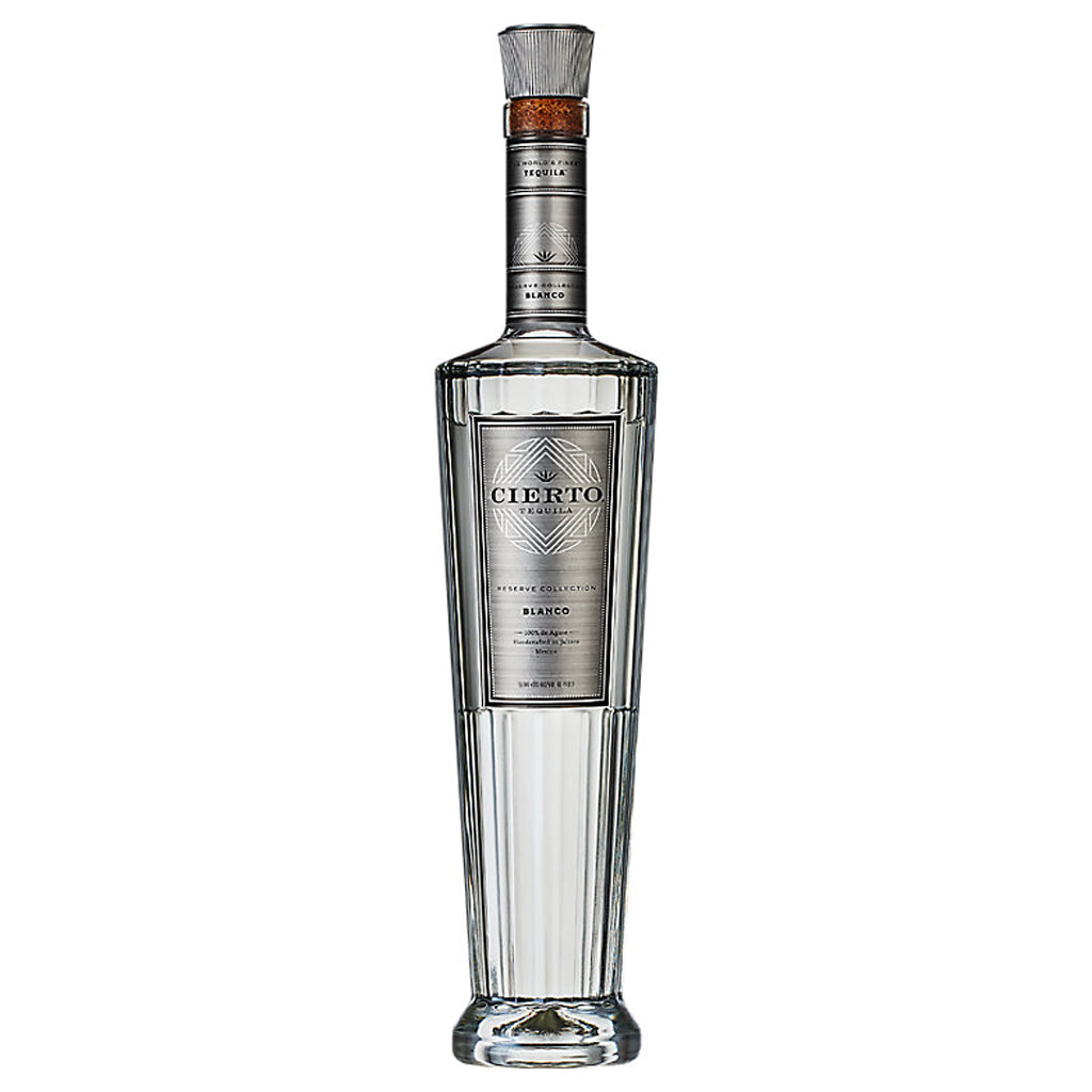 Cierto Reserve Collection Blanco Tequila 750ml — 96-point rated, 90+ awards, NOM 1146 Jalisco