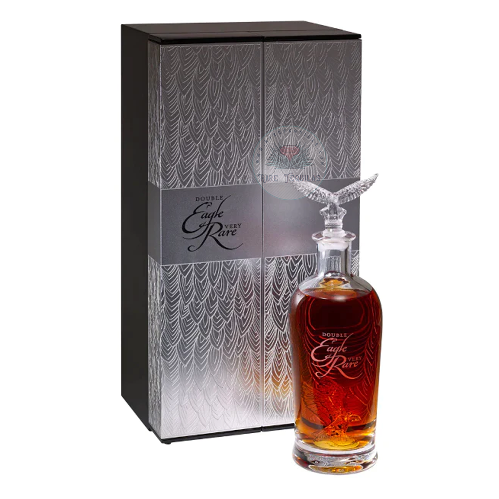 Eagle Rare Double Eagle Very Rare 20 Year Bourbon Whiskey 2023 Edition Box and Bottle
