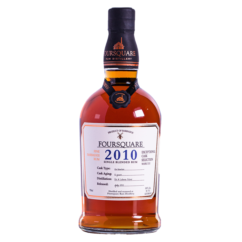 Foursquare 12 Year Rum Mark XXI 2010