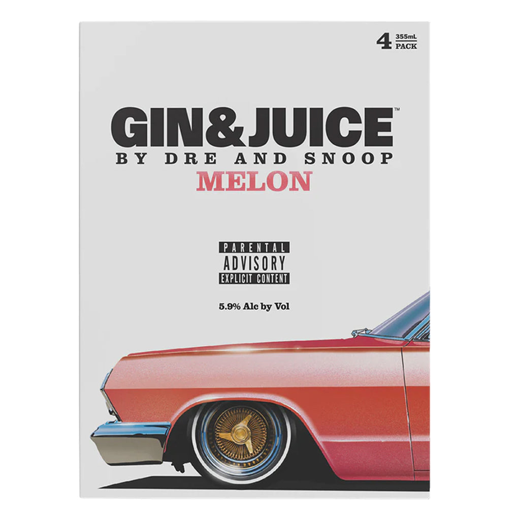 Gin & Juice Melon by Dre and Snoop 4 Pack (12 oz)