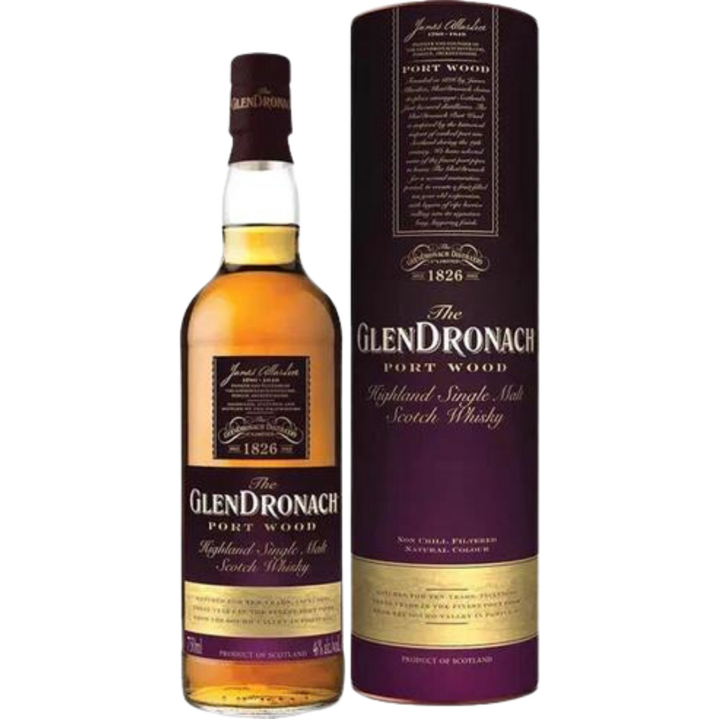 The GlenDronach Port Wood 10 Year Old Scotch Whisky