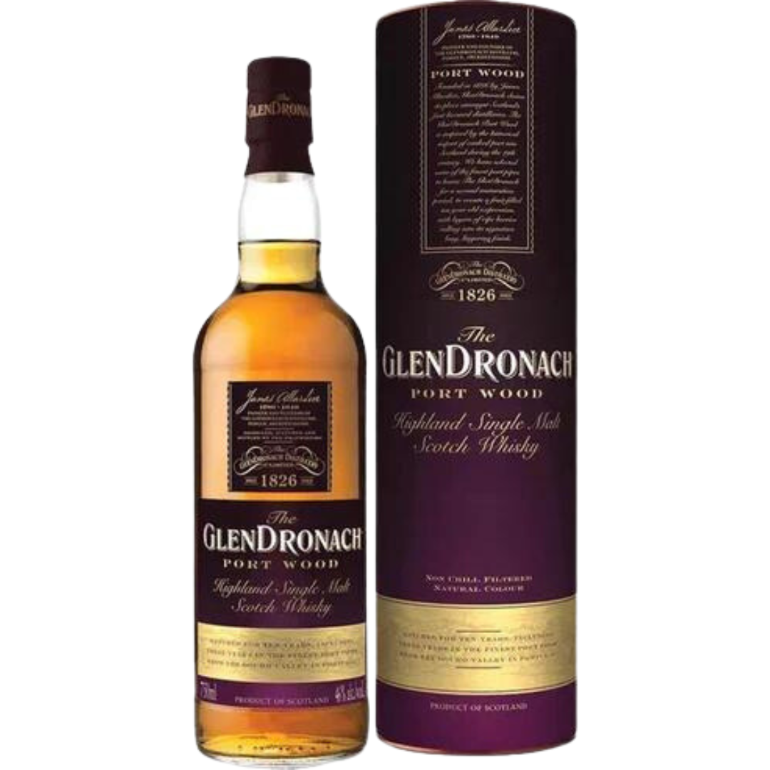 The GlenDronach Port Wood 10 Year Old Scotch Whisky