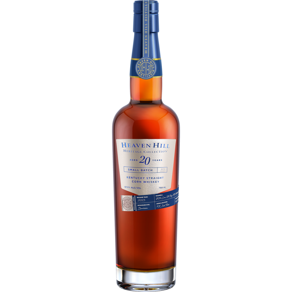 Heaven Hill Heritage Collection 20 Year Old Corn Whiskey (2023 Release)