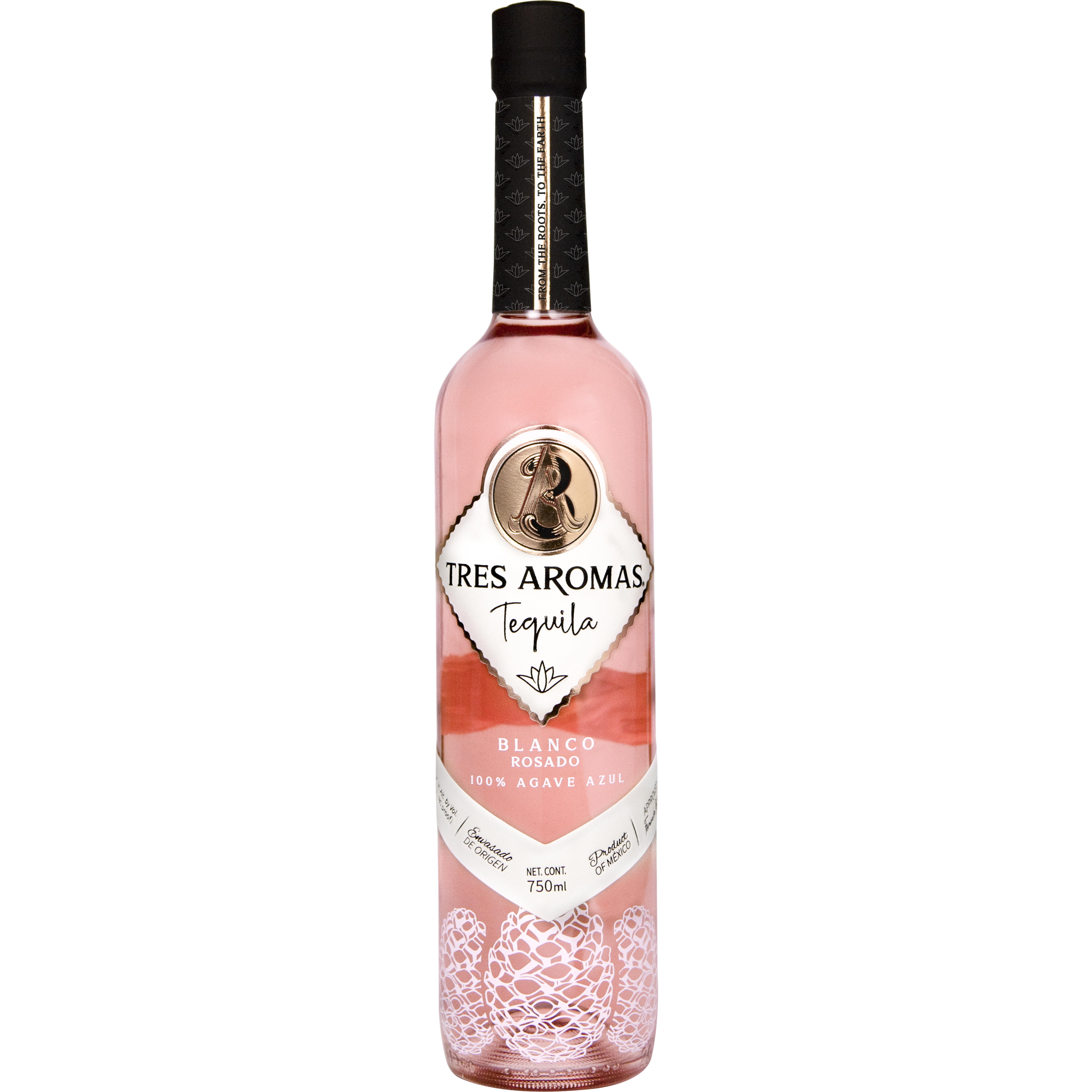 Tres Aromas Blanco Rosado Tequila