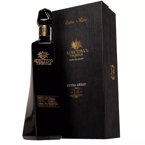 Adictivo 14 Year Kings Edition Double Black Tequila 750ml Bottle