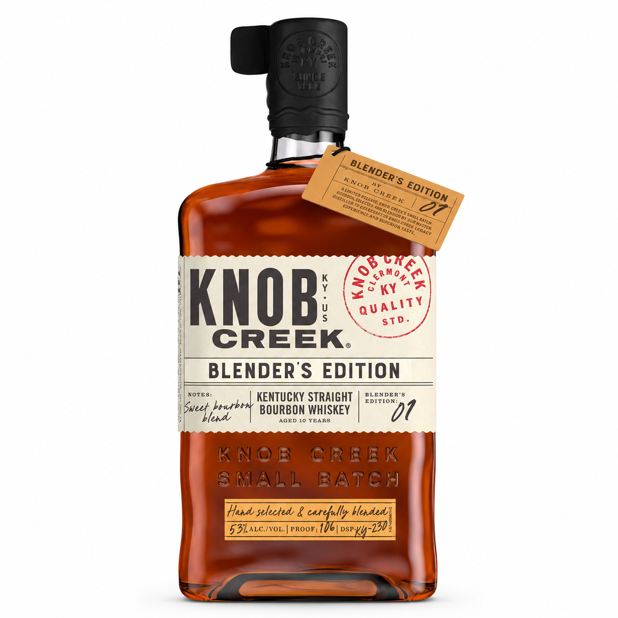 Knob Creek Blender's Edition 01 Kentucky Straight Bourbon Whiskey