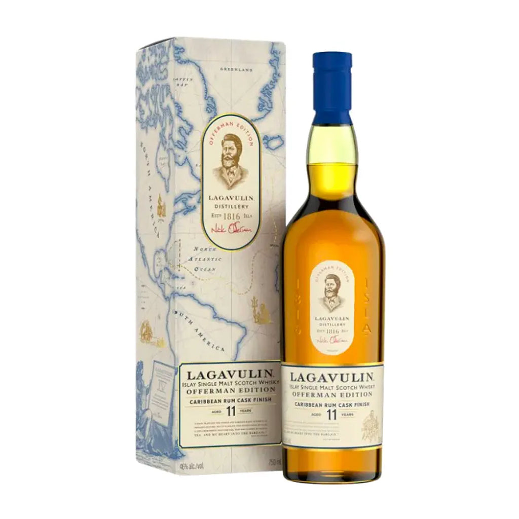 Lagavulin Offerman 4th Edition Caribbean Rum Cask Finish Scotch Whiskey