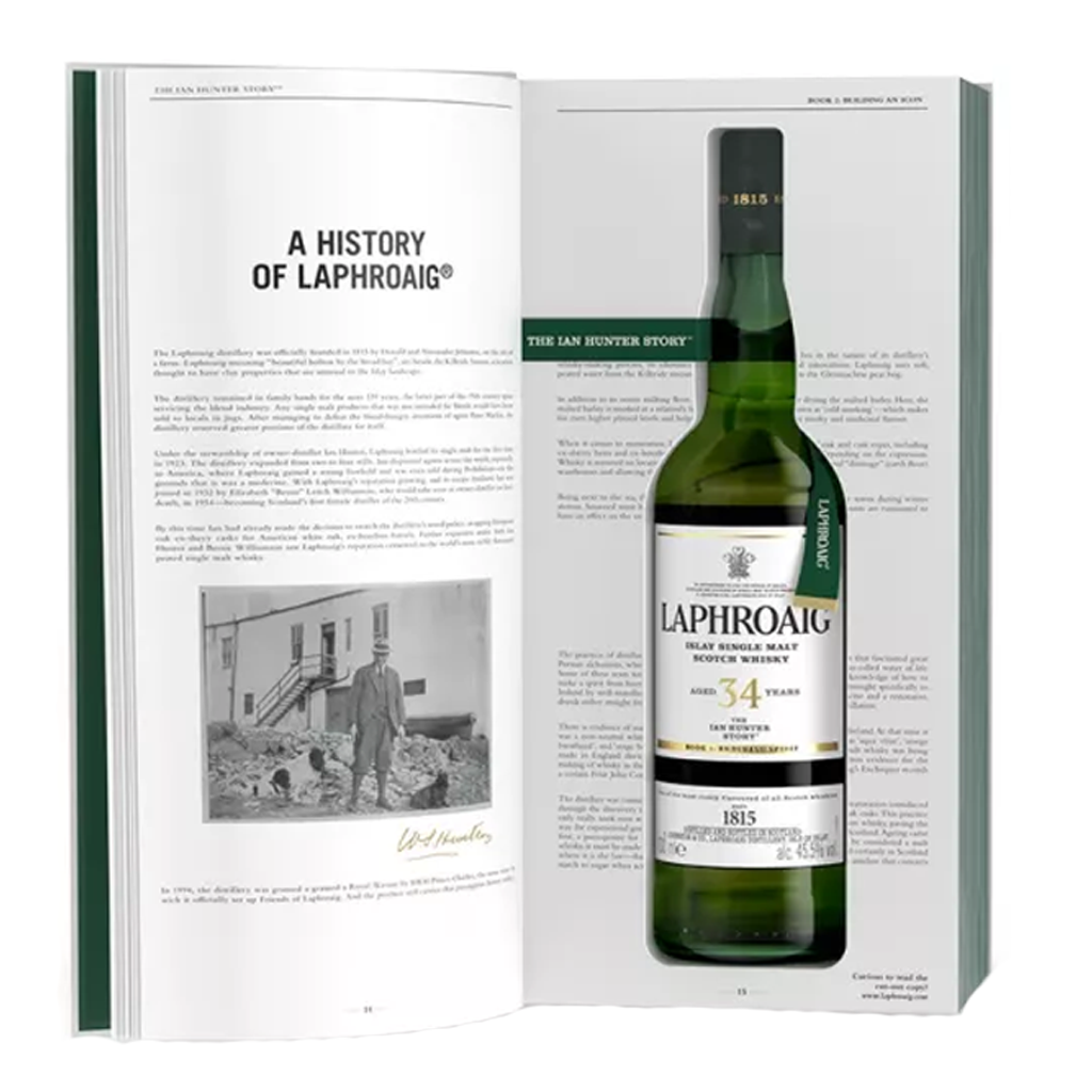 Laphroaig 34 Year 'The Ian Hunter Story: Book 5' Scotch Whisky