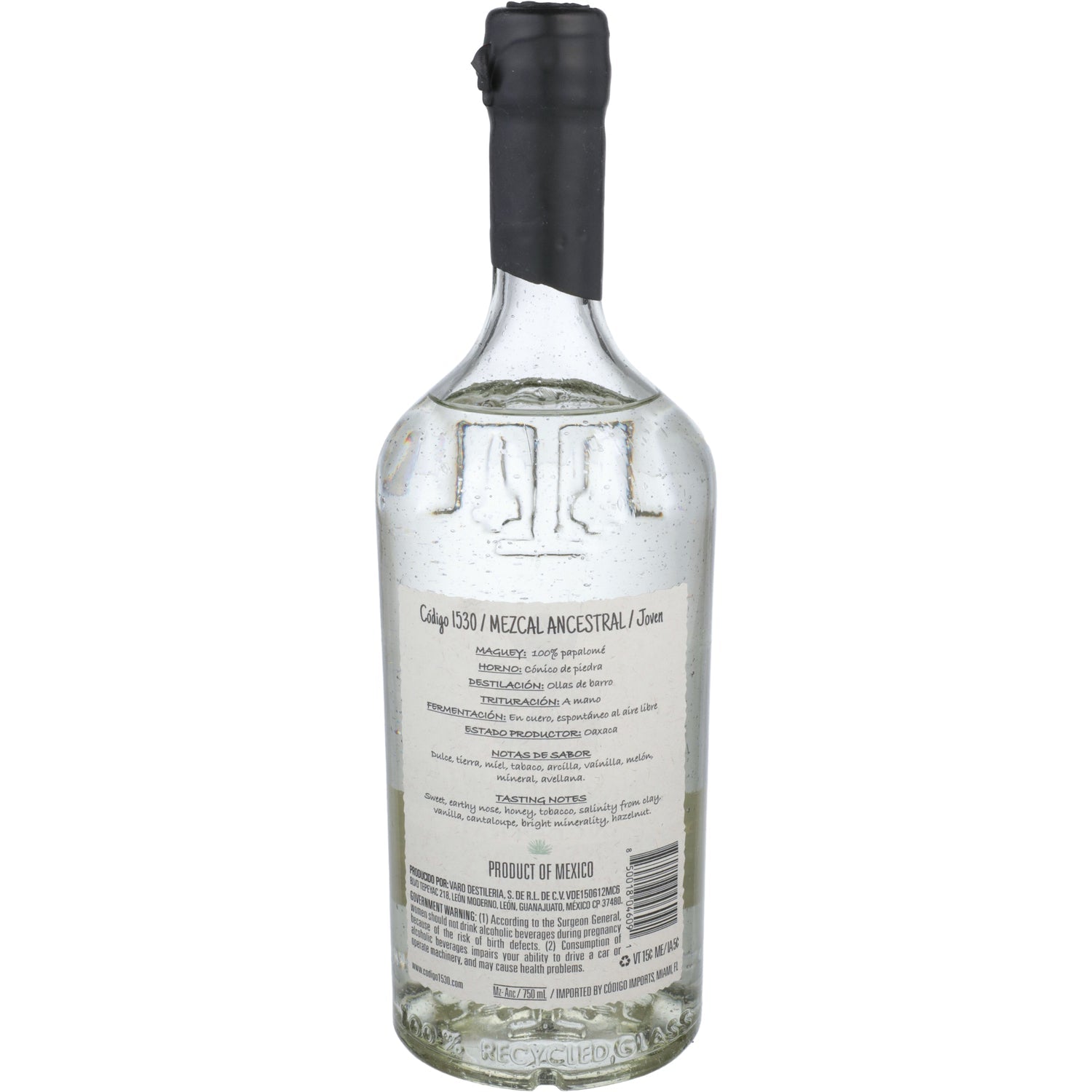Código 1530 Ancestral Joven Mezcal