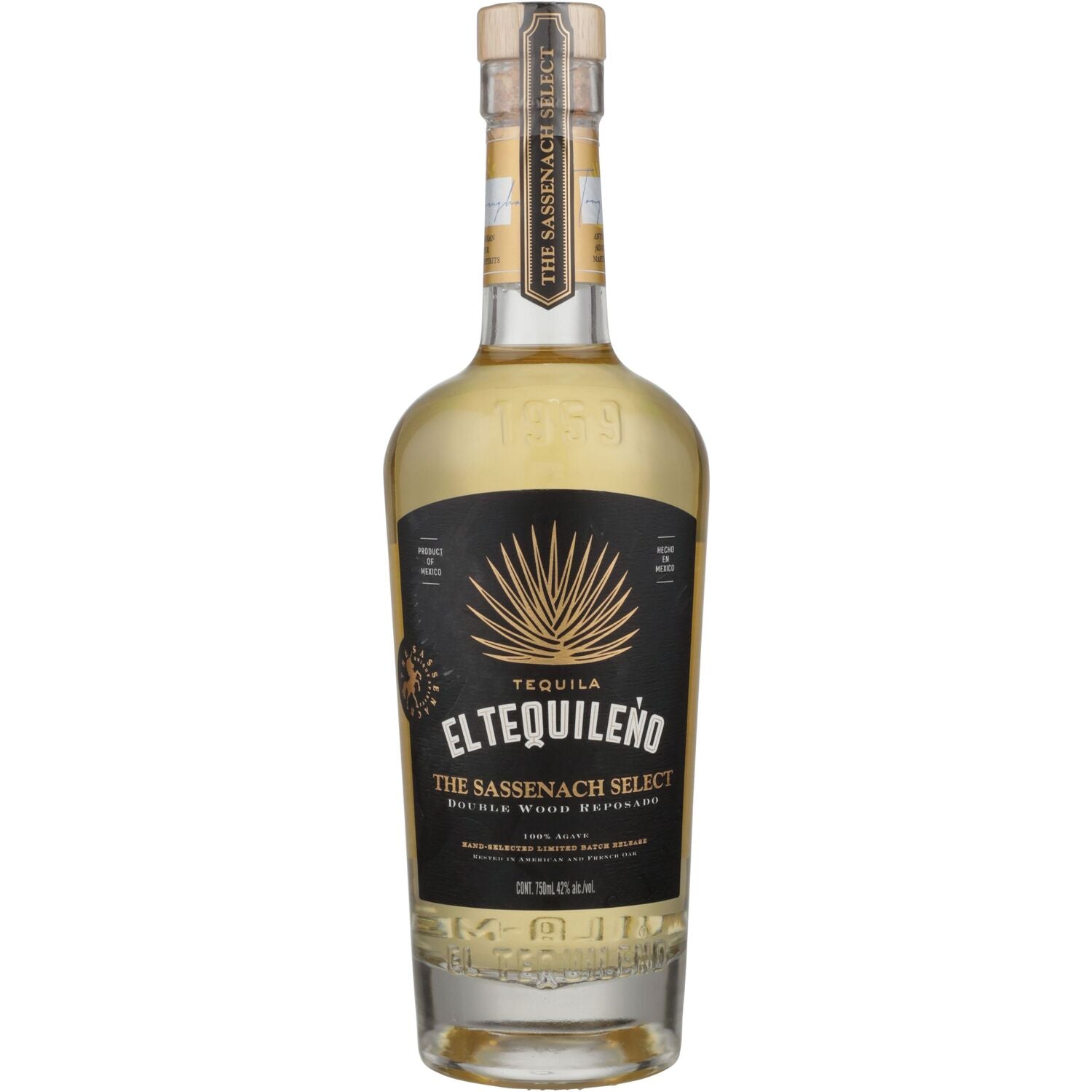 El Tequileño Sassenach Select Double Wood Reposado Tequila