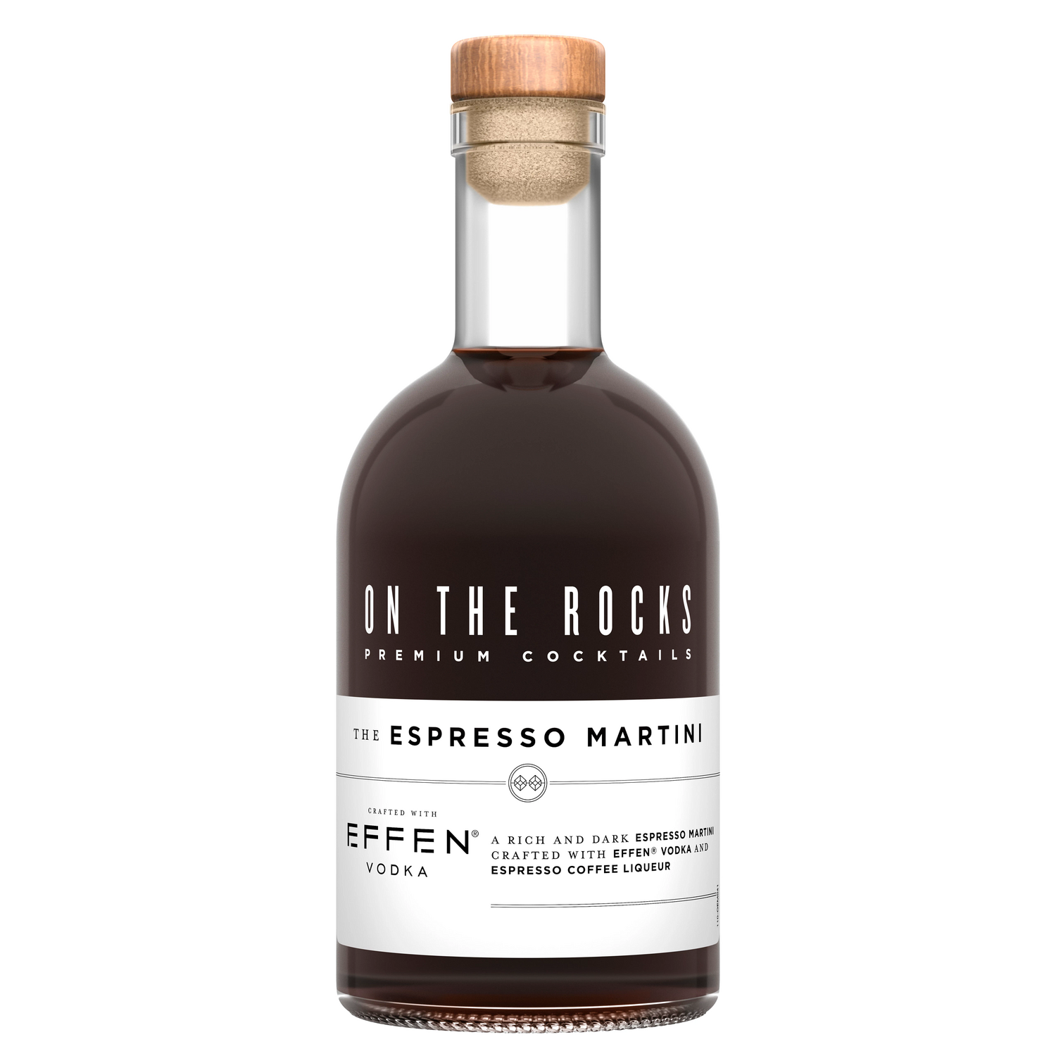 On The Rocks Effen Vodka Espresso Martini