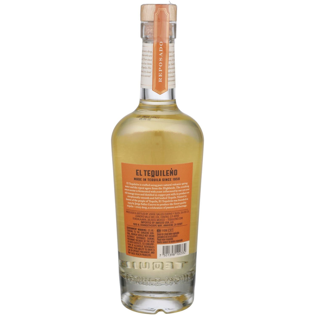 El Tequileño Reposado Gran Reserva Tequila