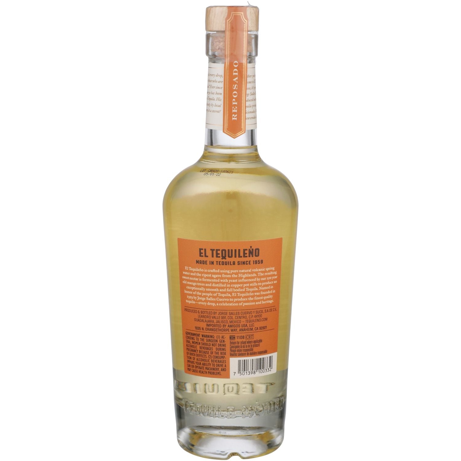 El Tequileño Reposado Gran Reserva Tequila
