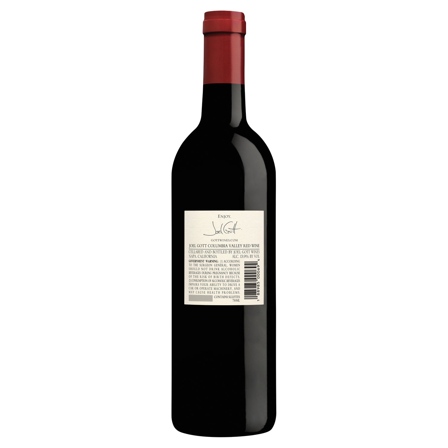 Joel Gott Washington Columbia Valley Red Wine 2021