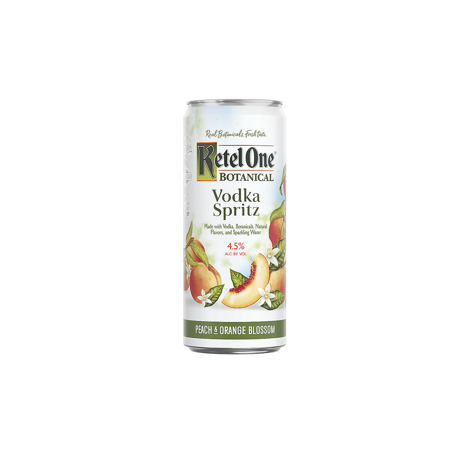 Ketel One Botanical Peach & Orange Blossom Vodka Spritz Front of can