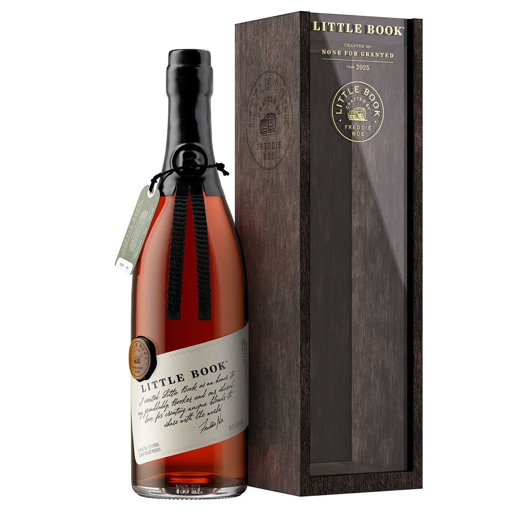 Little Book Chapter 9: 'None For Granted' Bourbon Whiskey Bottle and Display Box